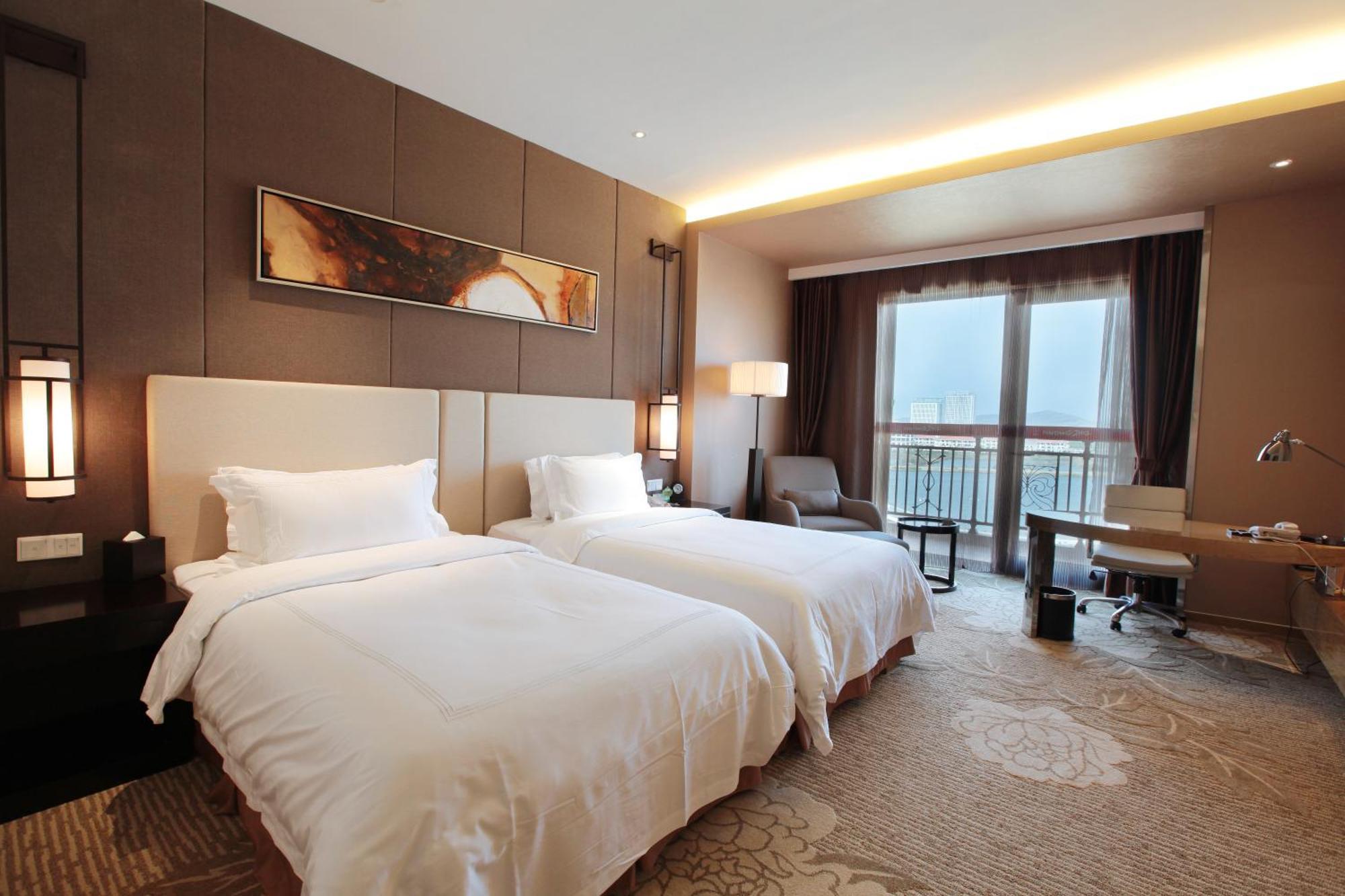 Shenglong Jianguo Hotel Haiyang Haiyang  ภายนอก รูปภาพ