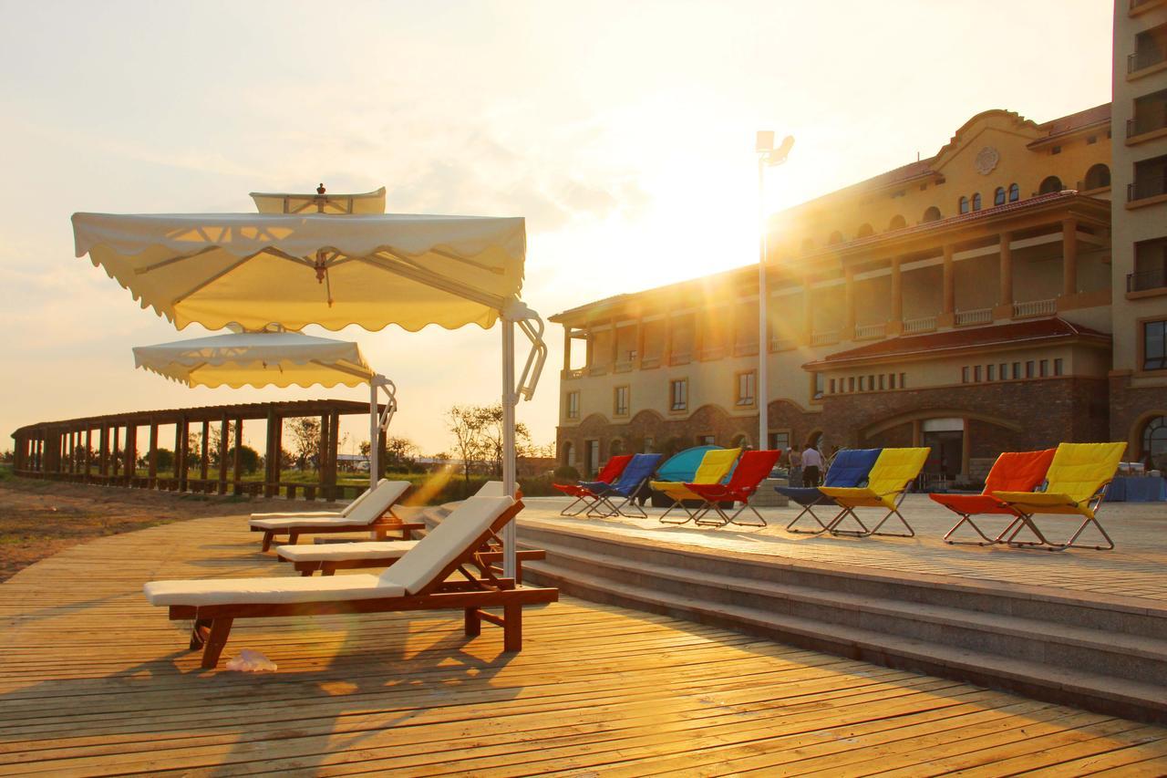 Shenglong Jianguo Hotel Haiyang Haiyang  ภายนอก รูปภาพ